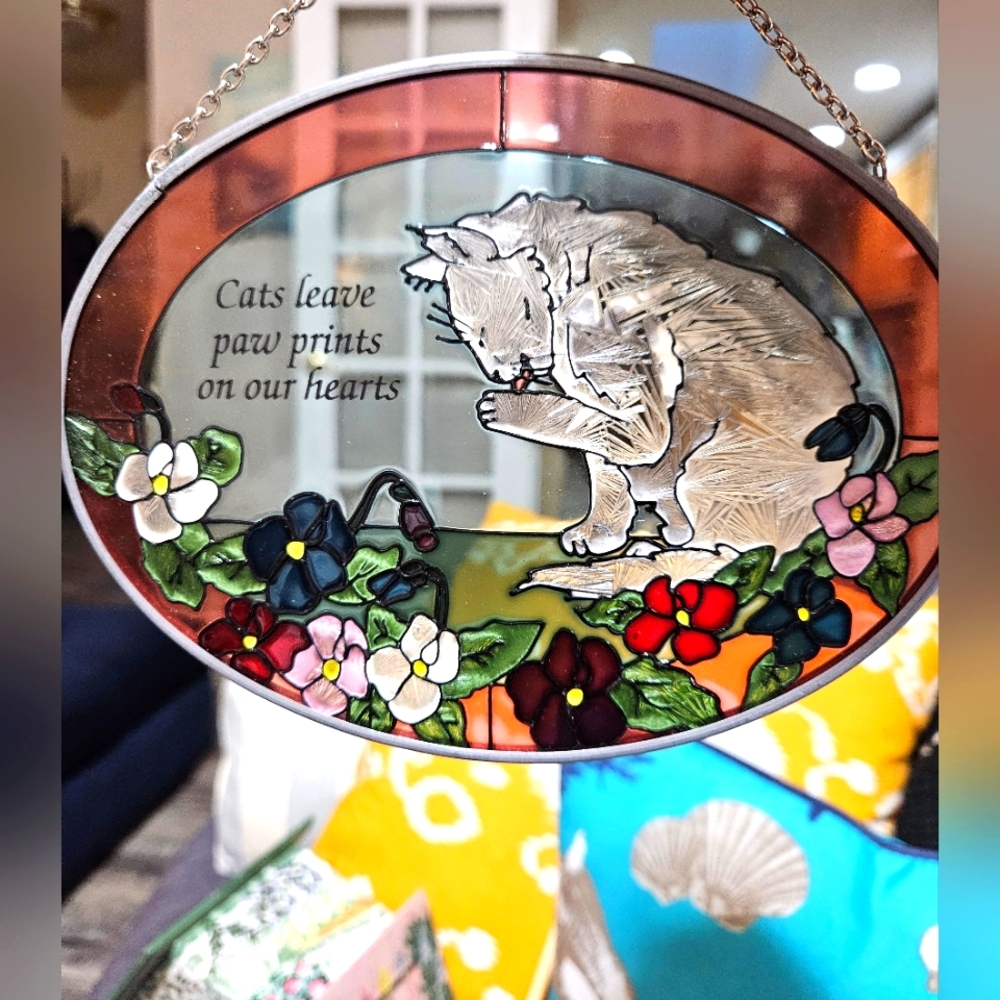 AMIA window art Cat